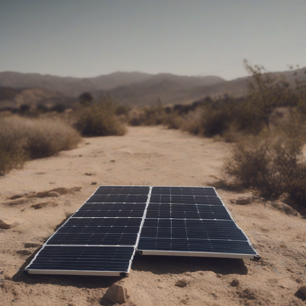 Heavy-Duty Portable Solar Panels for Off-Grid
