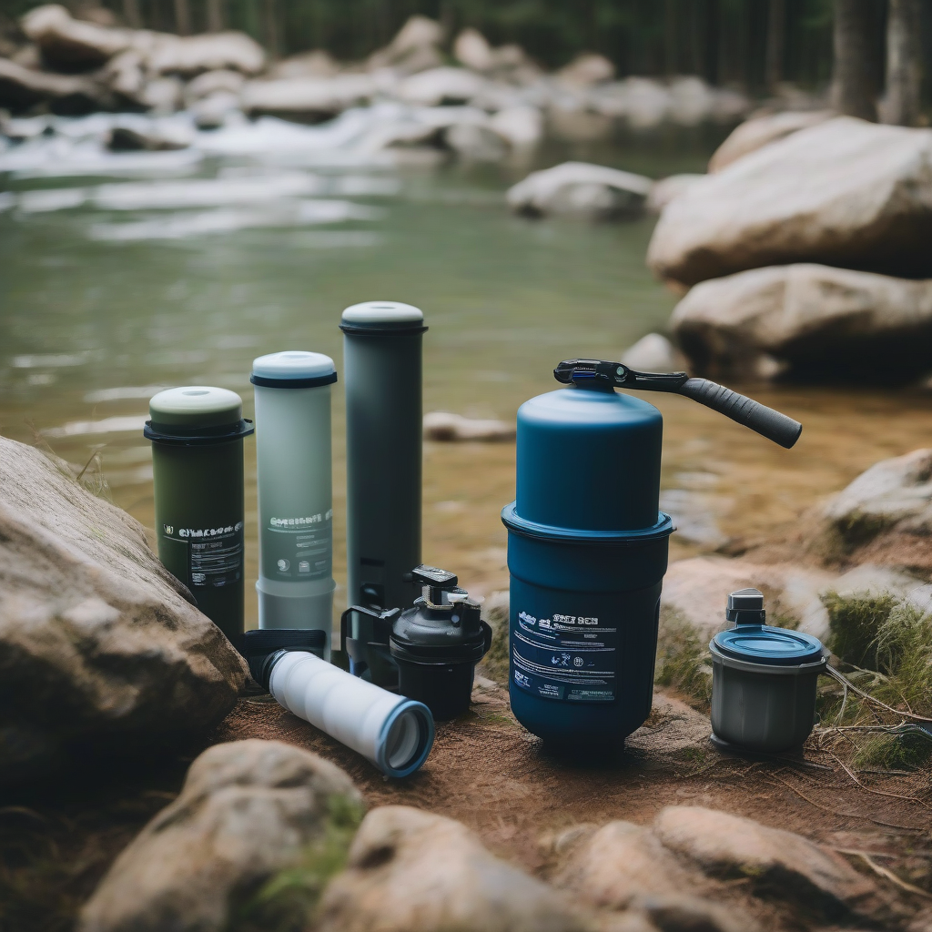 Heavy-Duty Portable Water Filters for Camping & Outdoors