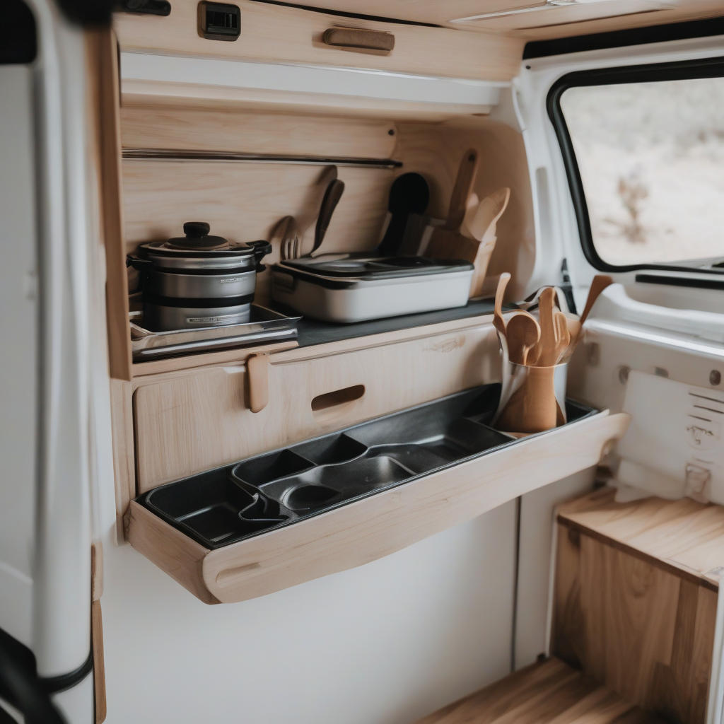 Rugged RV & Van Kitchen Organizers for Serious Road